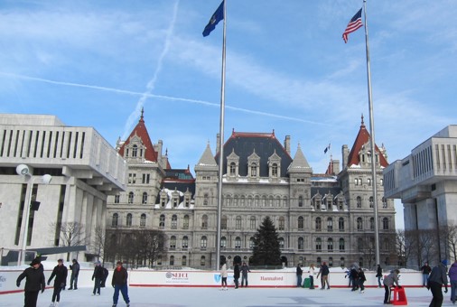 NY state building