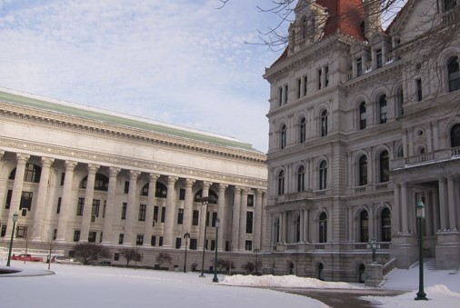 NY state building
