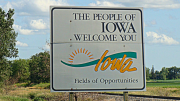 Iowa sign
