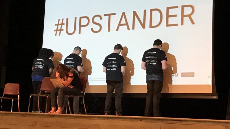 upstanders presenting